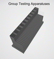 Group testing apparatuses for Covid-19 (or other epidemiological) testing