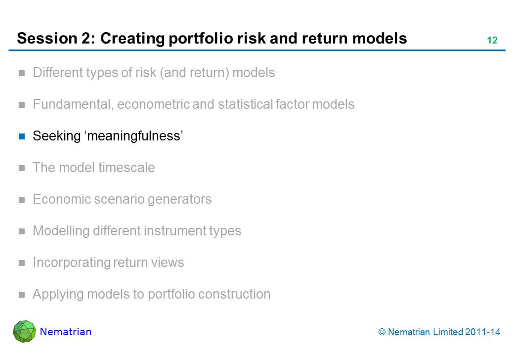 Bullet points include: Seeking ‘meaningfulness’